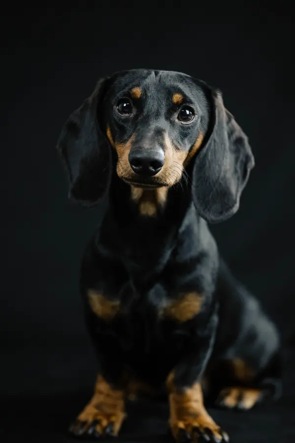 Dogs in studio